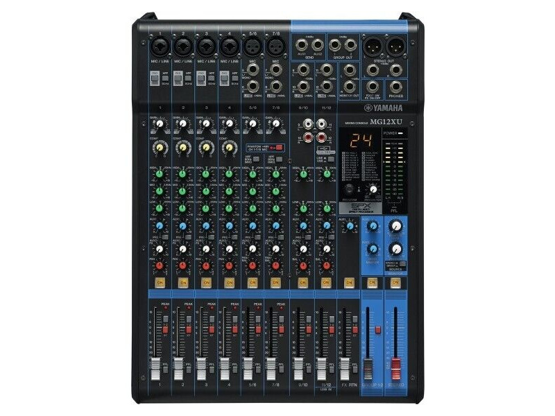 Yamaha MG12XU 12 Channel Mixer click to zoom image