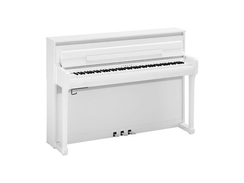 Yamaha CLP885 Digital Piano Polished White click to zoom image
