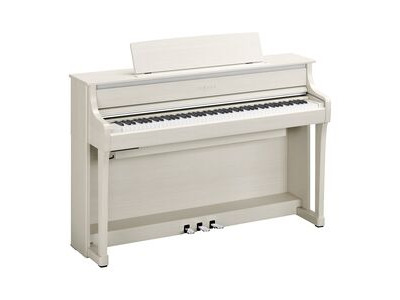Yamaha Clavinova CLP875 Digital Piano White Birch click to zoom image