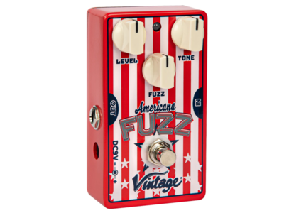Vintage VFX04 Americana Fuzz Guitar Effects Pedal 