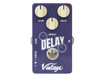Vintage VFX11 Delay Guitar Effects Pedal 