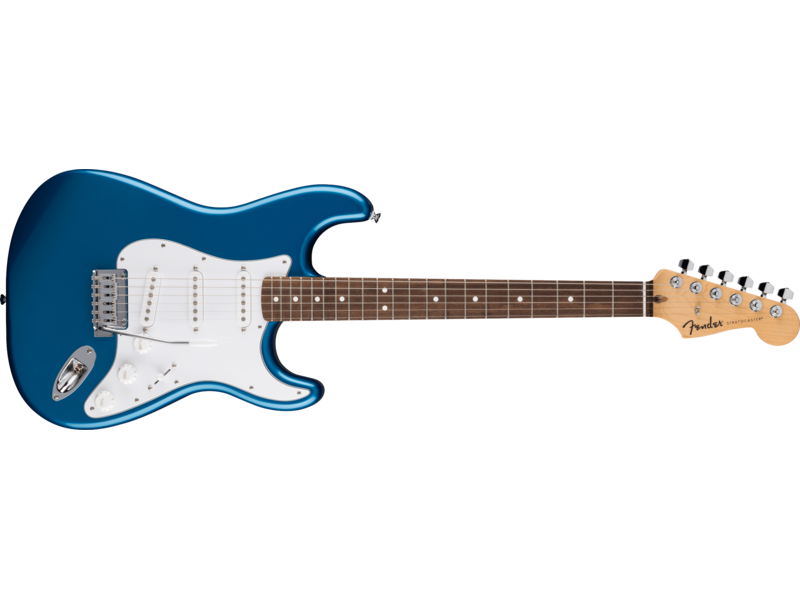 Fender Standard Stratocaster[REG], Laurel Fingerboard, White Pickguard, Aqua Marine Metallic click to zoom image