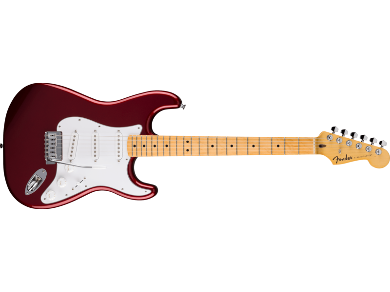 Fender Standard Stratocaster[REG], Maple Fingerboard, White Pickguard, Candy Cola click to zoom image