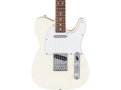 Fender Standard Telecaster[REG], Laurel Fingerboard, White Pickguard, Olympic White click to zoom image