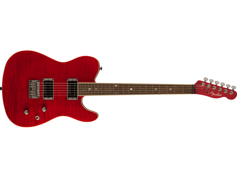 Fender Special Edition Custom Telecaster[REG] FMT HH, Laurel Fingerboard, Crimson Red Transparent click to zoom image