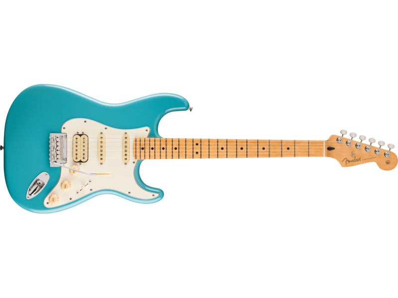 Fender Player II Stratocaster[REG] HSS, Maple Fingerboard, Aquatone Blue click to zoom image