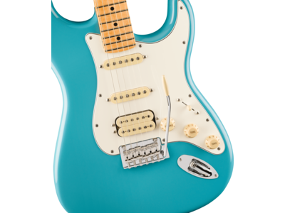 Fender Player II Stratocaster[REG] HSS, Maple Fingerboard, Aquatone Blue click to zoom image