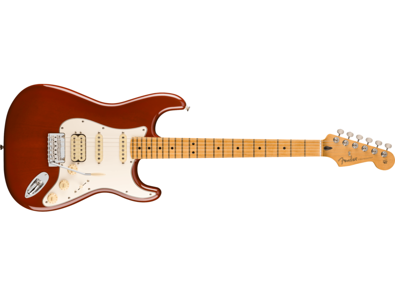 Fender Player II Stratocaster[REG] HSS, Maple Fingerboard, Transparent Mocha Burst click to zoom image