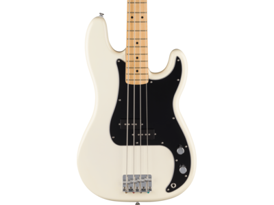 Fender Standard Precision Bass[REG], Maple Fingerboard, Black Pickguard, Olympic White click to zoom image