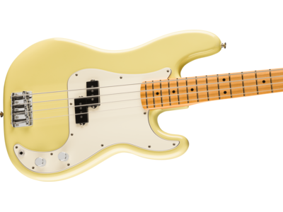 Fender Player II Precision Bass[REG], Maple Fingerboard, Hialeah Yellow click to zoom image