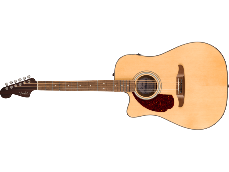 Fender California Deluxe Redondo[TM] CE Left-Handed, Walnut Fingerboard, Natural click to zoom image