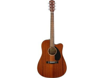 Fender CD-60SCE Dreadnought, All-Mahogany click to zoom image