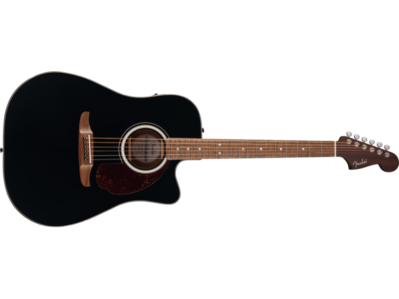 Fender California Deluxe Redondo[TM] CE, Walnut Fingerboard, Black click to zoom image