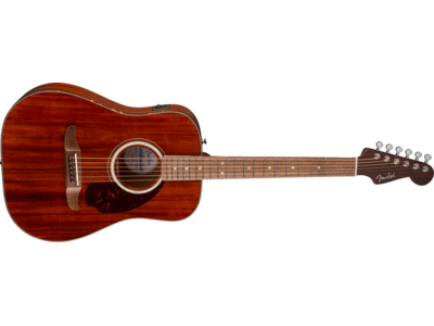 Fender California Deluxe Redondo[TM] Jr. E Mahogany, Walnut Fingerboard, Natural click to zoom image