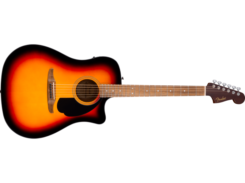 Fender California Standard Redondo[TM] CE, Spruce Top, Black Pickguard, 3-Color Sunburst click to zoom image