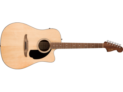 Fender California Standard Redondo<sup>TM</sup> CE, Spruce Top, Black Pickguard, Natural