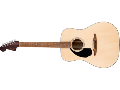 Fender California Standard Redondo<sup>TM</sup> Left-Handed, Spruce Top, Black Pickguard, Natural 