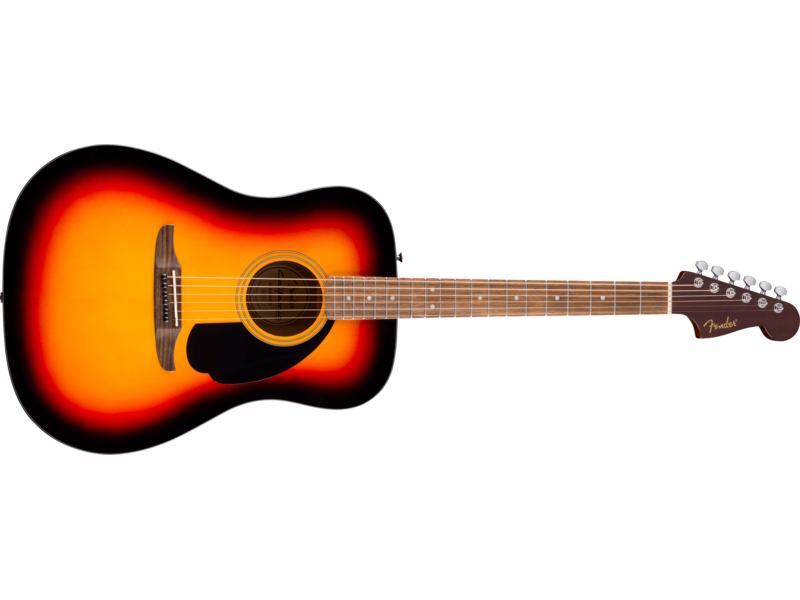 Fender California Standard Redondo[TM], Spruce Top, Black Pickguard, 3-Color Sunburst click to zoom image