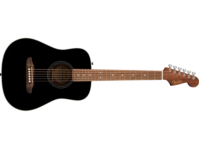 Fender California Standard Redondo[TM] Mini with Bag, Spruce Top, Black click to zoom image