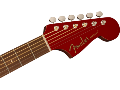 Fender Redondo Player, Walnut Fingerboard, White Pickguard, Candy Apple Red click to zoom image