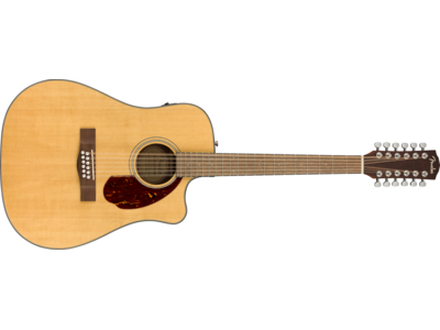 Fender CD-140SCE 12-String, Walnut Fingerboard, Natural w/Case