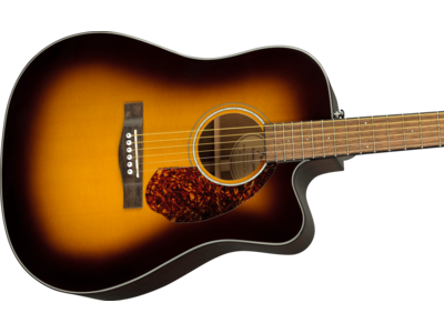 Fender CD-140SCE Dreadnought, Walnut Fingerboard, Sunburst w/case click to zoom image