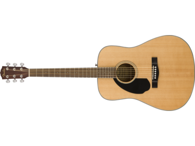 Fender CD-60S Left Hand, Walnut Fingerboard, Natural 
