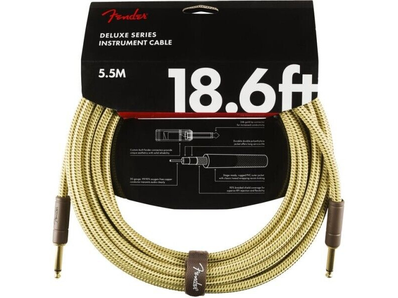 Fender Deluxe Series Instrument Cable click to zoom image