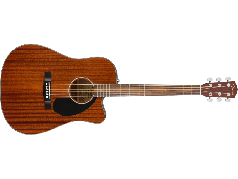 Fender CD-60SCE Dreadnought, Walnut Fingerboard, All-Mahogany click to zoom image