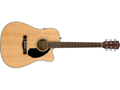 Fender CD-60SCE Dreadnought, Walnut Fingerboard, Natural 