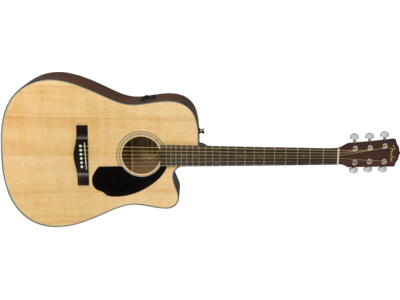 Fender CD-60SCE Dreadnought, Walnut Fingerboard, Natural click to zoom image