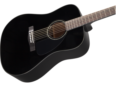 Fender CD-60 Dreadnought V3 w/Case, Walnut Fingerboard, Black click to zoom image