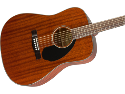 Fender CD-60S Dreadnought, Walnut Fingerboard, All-Mahogany click to zoom image