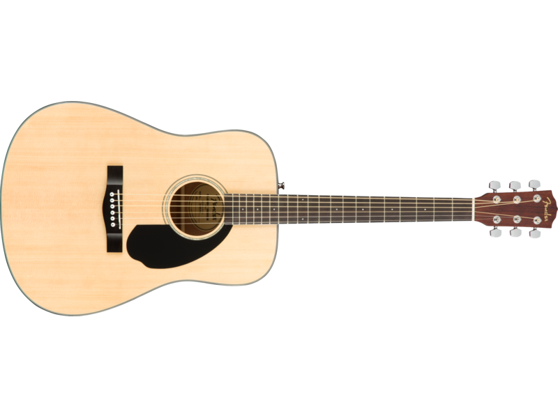 Fender CD-60S Dreadnought, Walnut Fingerboard, Natural click to zoom image