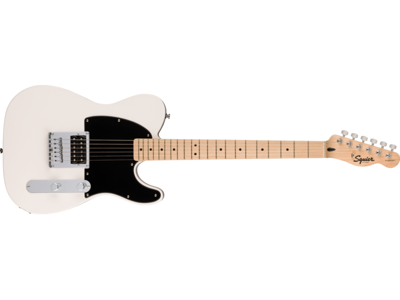 Squier Squier Sonic[REG] Esquire[REG] H, Maple Fingerboard, Black Pickguard, Arctic White click to zoom image