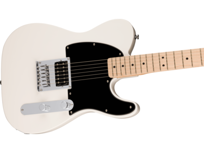 Squier Squier Sonic[REG] Esquire[REG] H, Maple Fingerboard, Black Pickguard, Arctic White click to zoom image