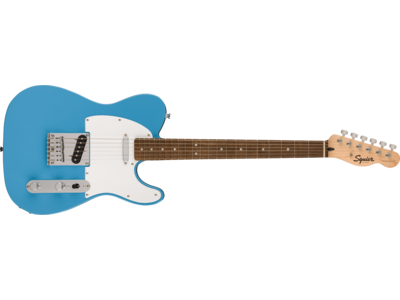 Squier Squier Sonic® Telecaster®, Laurel Fingerboard, White Pickguard, California Blue 