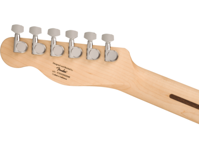 Squier Squier Sonic[REG] Telecaster[REG], Maple Fingerboard, White Pickguard, Black click to zoom image