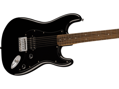 Squier Squier Sonic[REG] Stratocaster[REG] HT H, Laurel Fingerboard, Black Pickguard, Black click to zoom image