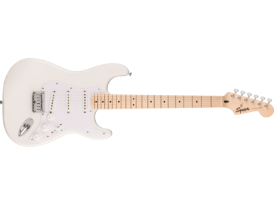 Squier Squier Sonic® Stratocaster® HT, Maple Fingerboard, White Pickguard, Arctic White