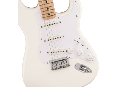 Squier Squier Sonic[REG] Stratocaster[REG] HT, Maple Fingerboard, White Pickguard, Arctic White click to zoom image