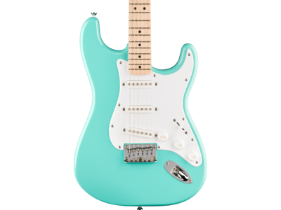 Squier Squier Sonic[REG] Stratocaster[REG] HT, Maple Fingerboard, White Pickguard, Sea Foam Green click to zoom image
