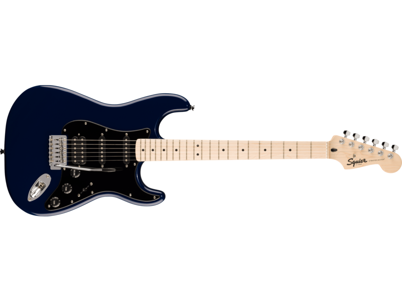 Squier Squier Sonic[REG] Stratocaster[REG] HSS, Maple Fingerboard, Black Pickguard, Midnight Blue click to zoom image