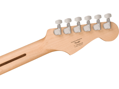 Squier Squier Sonic[REG] Stratocaster[REG] Left-Handed, Maple Fingerboard, White Pickguard, Black click to zoom image