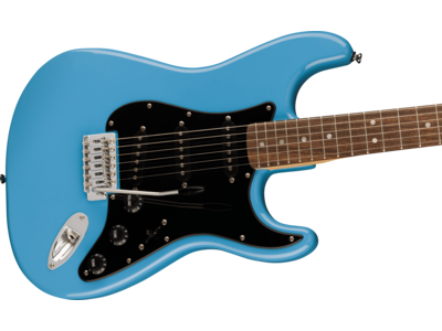 Squier Squier Sonic[REG] Stratocaster[REG], Laurel Fingerboard, Black Pickguard, California Blue click to zoom image