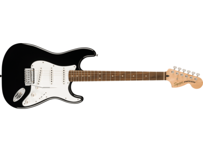 Squier Affinity Series[REG] Stratocaster[REG] Mustang[TM] Micro Pack, Laurel Fingerboard, Black, Gig Bag, HD9, US, CA, EU, AU, JP click to zoom image