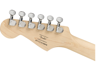 Squier Mini Stratocaster[REG], Laurel Fingerboard, White Pickguard, Black click to zoom image