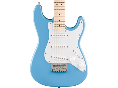 Squier Mini Stratocaster[REG], Maple Fingerboard, White Pickguard, California Blue click to zoom image