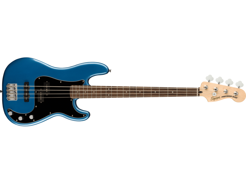 Squier Affinity Series[REG] Precision Bass[REG] PJ, Laurel Fingerboard, Black Pickguard, Lake Placid Blue click to zoom image