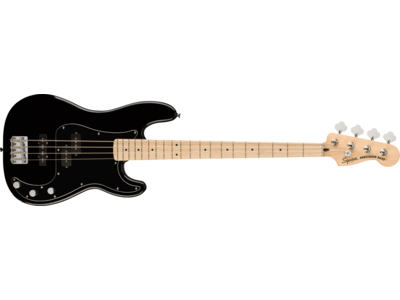 Squier Affinity Series® Precision Bass® PJ, Maple Fingerboard, Black Pickguard, Black 